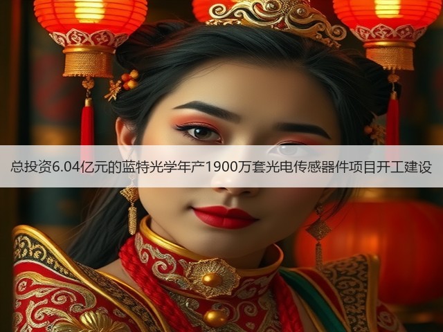 总投资6.04亿元的蓝特光学年产1900万套光电传感器件项目开工建设(图1) 总投资6.04亿元的蓝特光学年产1900万套光电传感器件项目开工建设(图1)