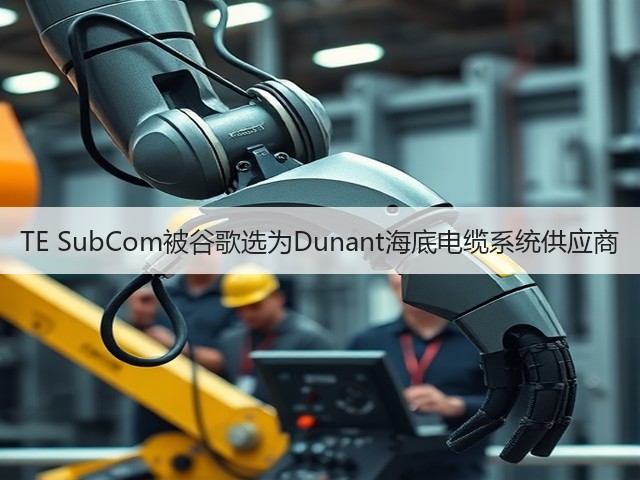 TE SubCom被谷歌选为Dunant海底电缆系统供应商(图1) TE SubCom被谷歌选为Dunant海底电缆系统供应商(图1)