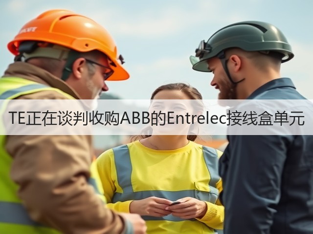 TE正在谈判收购ABB的Entrelec接线盒单元(图2) TE正在谈判收购ABB的Entrelec接线盒单元(图2)