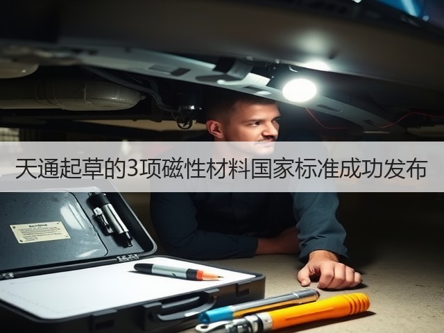 天通起草的3项磁性材料国家标准成功发布(图1) 天通起草的3项磁性材料国家标准成功发布(图1)