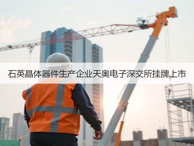 石英晶体器件生产企业天奥电子深交所挂牌上市(图2) 石英晶体器件生产企业天奥电子深交所挂牌上市(图2)
