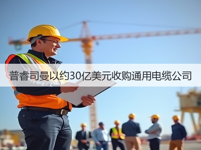 普睿司曼以约30亿美元收购通用电缆公司(图3)