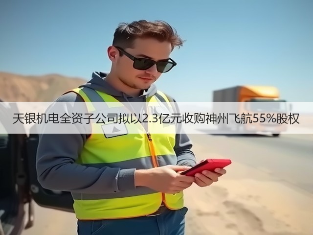 天银机电全资子公司拟以2.3亿元收购神州飞航55%股权(图2) 天银机电全资子公司拟以2.3亿元收购神州飞航55%股权(图2)