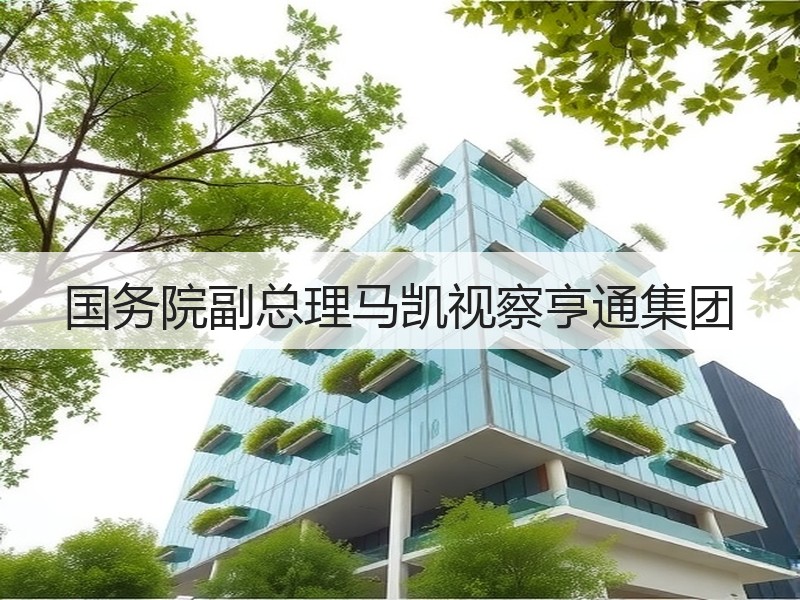 国务院副总理马凯视察亨通集团
