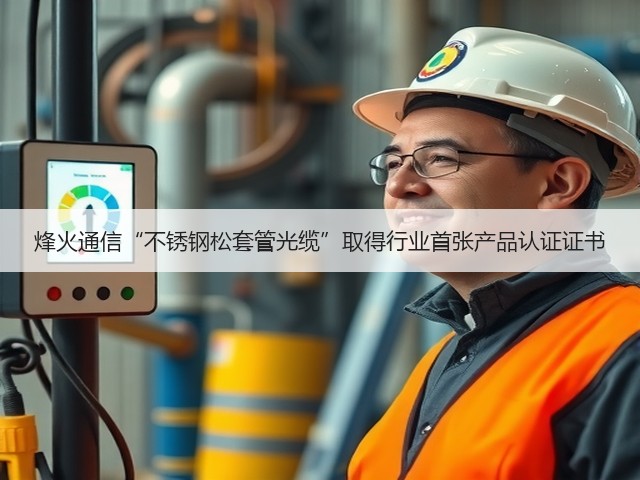 烽火通信“不锈钢松套管光缆”取得行业首张产品认证证书(图2)