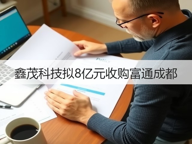 鑫茂科技拟8亿元收购富通成都(图1) 鑫茂科技拟8亿元收购富通成都(图1)