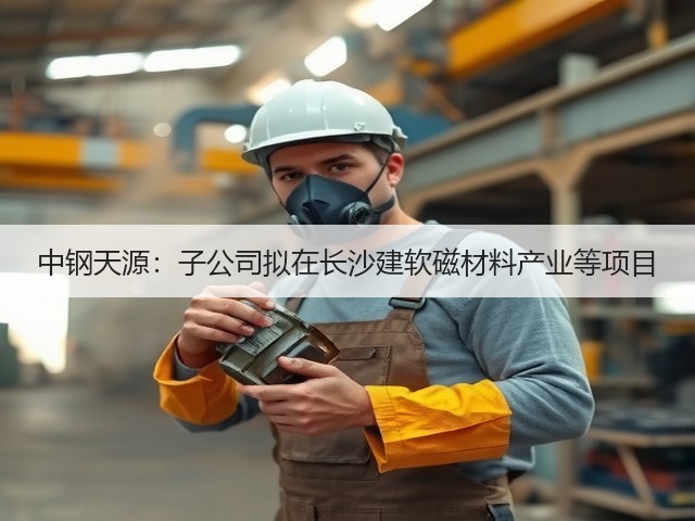 中钢天源：子公司拟在长沙建软磁材料产业等项目(图2)