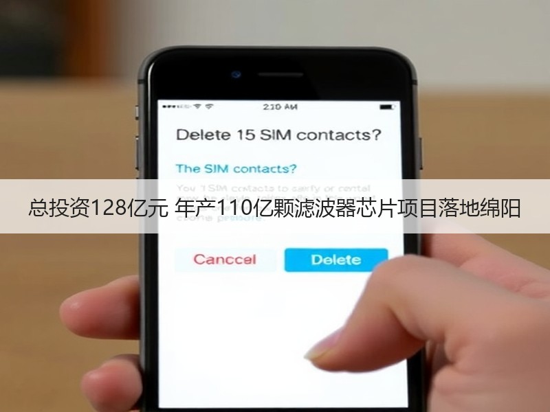 总投资128亿元 年产110亿颗滤波器芯片项目落地绵阳