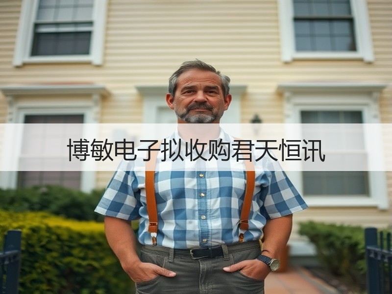 博敏电子拟收购君天恒讯