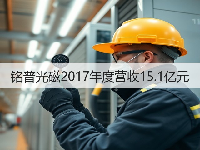 铭普光磁2017年度营收15.1亿元(图2)