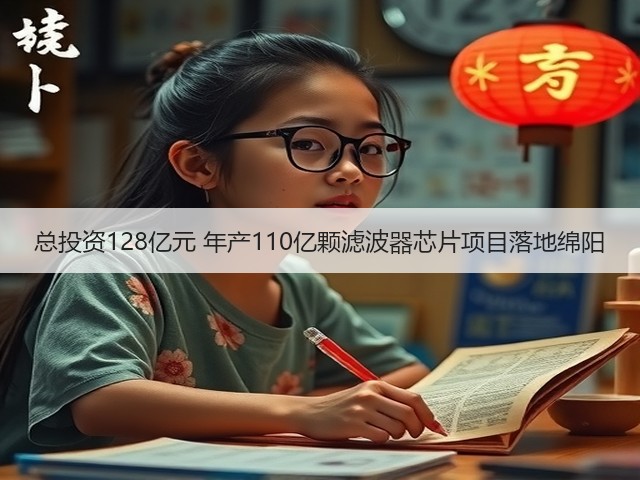总投资128亿元 年产110亿颗滤波器芯片项目落地绵阳(图3) 总投资128亿元 年产110亿颗滤波器芯片项目落地绵阳(图3)