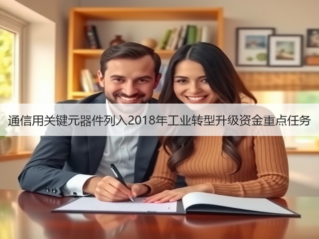 通信用关键元器件列入2018年工业转型升级资金重点任务(图2) 通信用关键元器件列入2018年工业转型升级资金重点任务(图2)