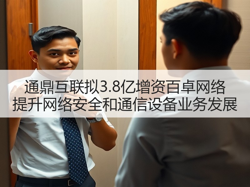 通鼎互联拟3.8亿增资百卓网络 提升网络安全和通信设备业务发展