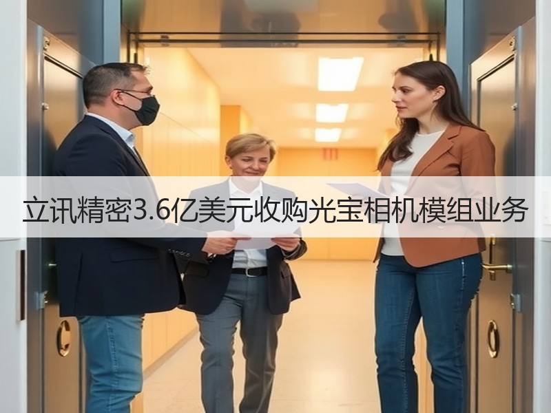 立讯精密3.6亿美元收购光宝相机模组业务