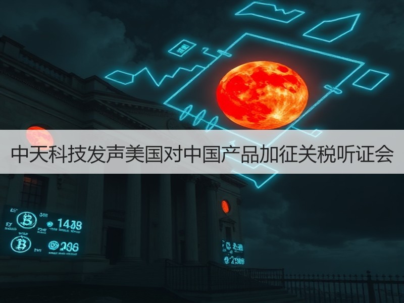 中天科技发声美国对中国产品加征关税听证会