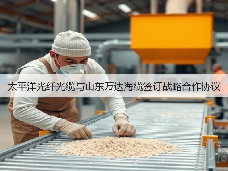 太平洋光纤光缆与山东万达海缆签订战略合作协议
