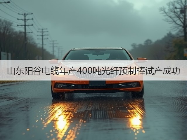 山东阳谷电缆年产400吨光纤预制棒试产成功(图1) 山东阳谷电缆年产400吨光纤预制棒试产成功(图1)