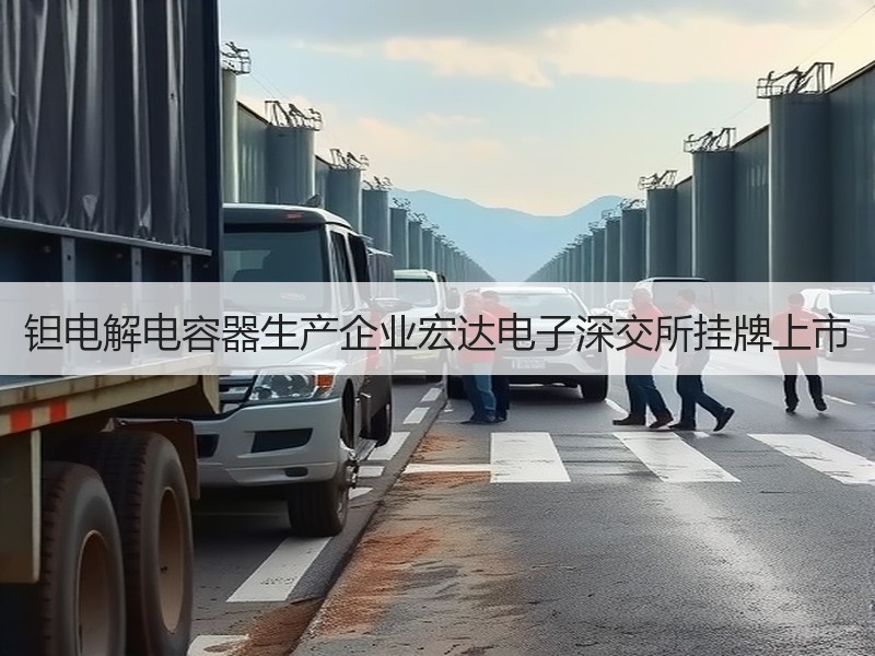 钽电解电容器生产企业宏达电子深交所挂牌上市