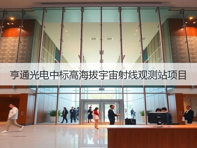 亨通光电中标高海拔宇宙射线观测站项目(图1) 亨通光电中标高海拔宇宙射线观测站项目(图1)