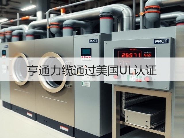 亨通力缆通过美国UL认证(图3) 亨通力缆通过美国UL认证(图3)