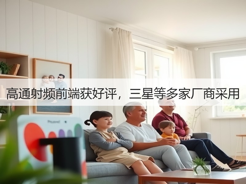 高通射频前端获好评，三星等多家厂商采用
