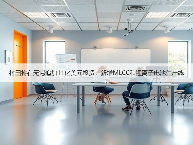 村田将在无锡追加11亿美元投资，新增MLCC和锂离子电池生产线(图3)