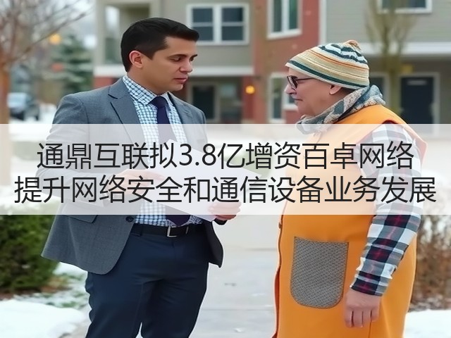 通鼎互联拟3.8亿增资百卓网络 提升网络安全和通信设备业务发展(图3) 通鼎互联拟3.8亿增资百卓网络 提升网络安全和通信设备业务发展(图3)