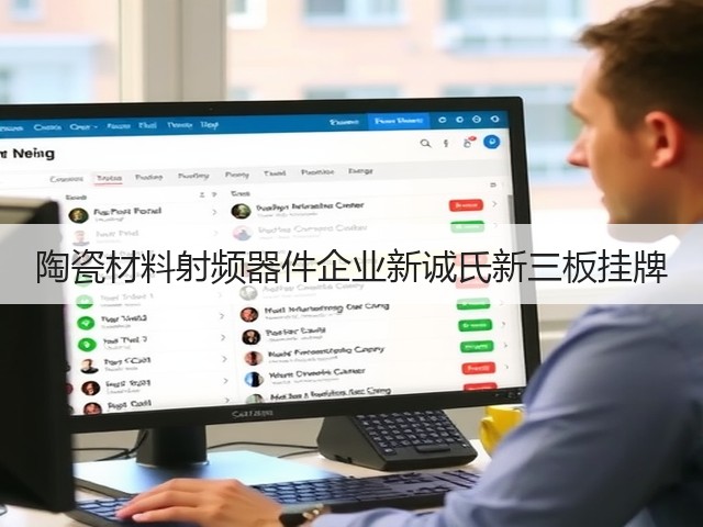 陶瓷材料射频器件企业新诚氏新三板挂牌(图2)