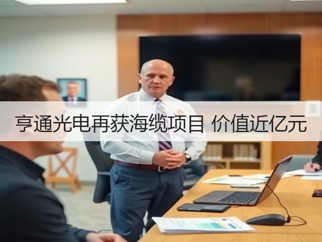 亨通光电再获海缆项目 价值近亿元(图1)