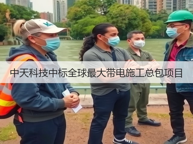 中天科技中标全球最大带电施工总包项目(图1) 中天科技中标全球最大带电施工总包项目(图1)
