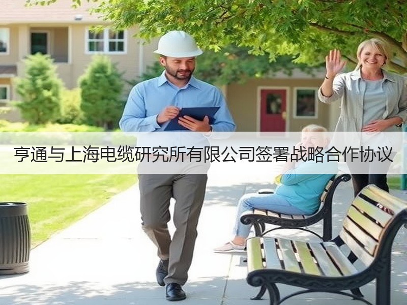 亨通与上海电缆研究所有限公司签署战略合作协议
