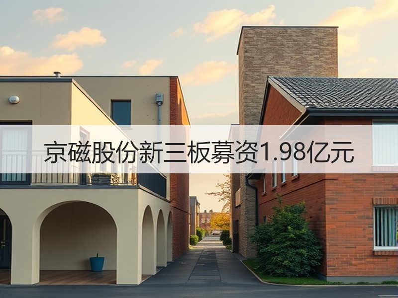 京磁股份新三板募资1.98亿元
