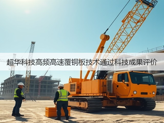 超华科技高频高速覆铜板技术通过科技成果评价(图3) 超华科技高频高速覆铜板技术通过科技成果评价(图3)