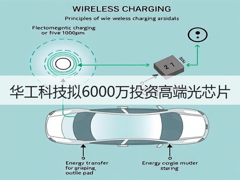 华工科技拟6000万投资高端光芯片
