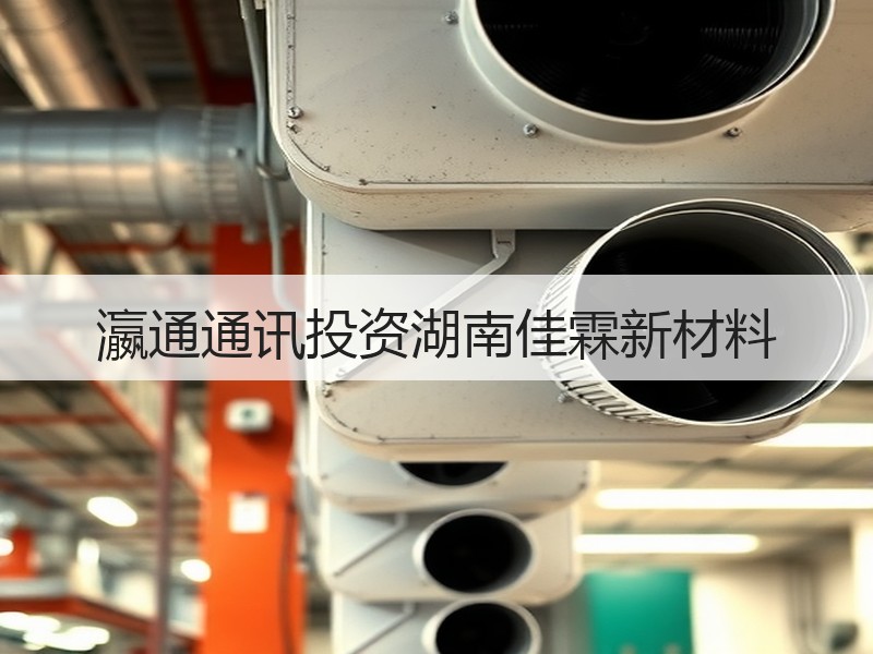 瀛通通讯投资湖南佳霖新材料