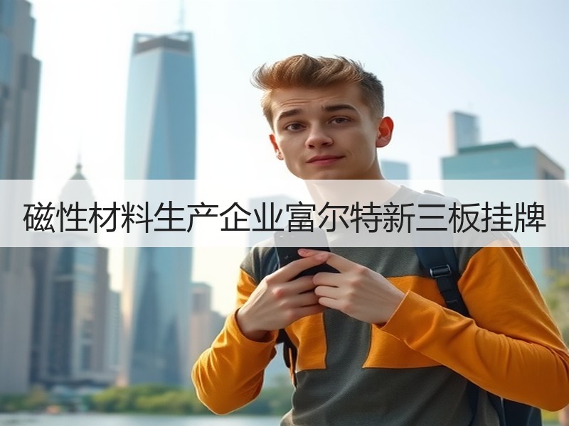 磁性材料生产企业富尔特新三板挂牌