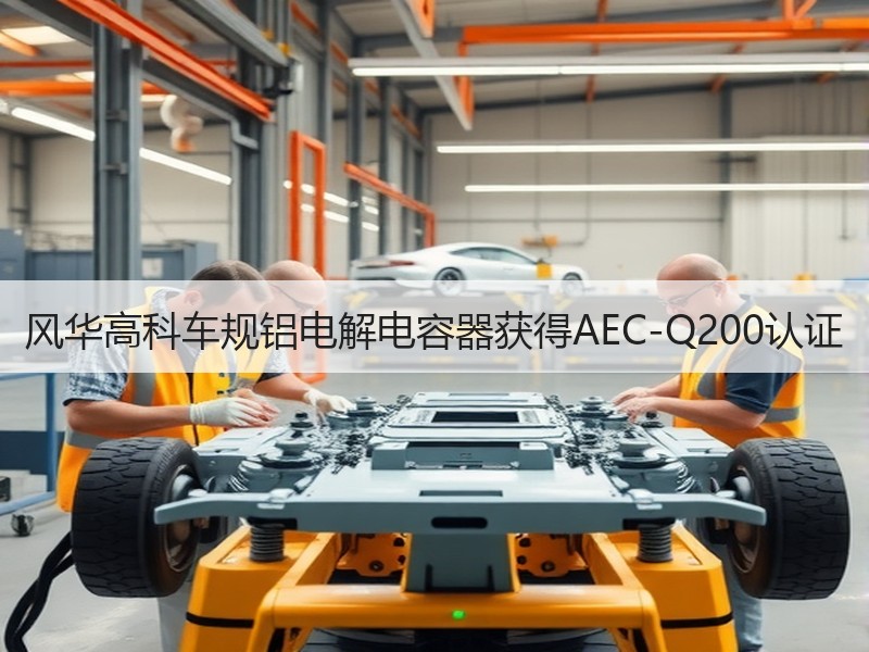 风华高科车规铝电解电容器获得AEC-Q200认证