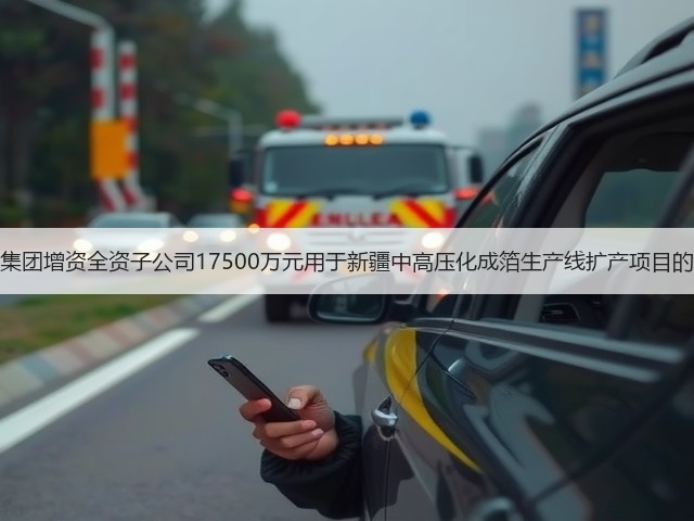 艾华集团增资全资子公司17500万元用于新疆中高压化成箔生产线扩产项目的建设(图2)