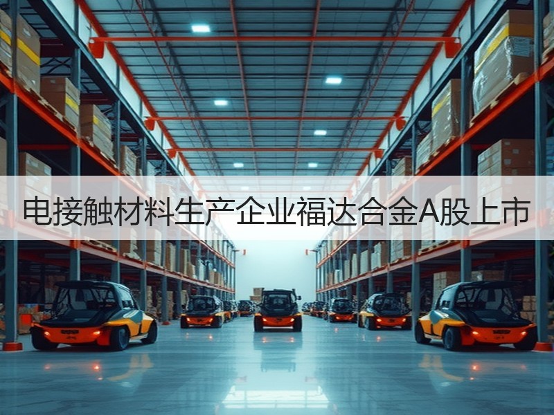 电接触材料生产企业福达合金A股上市
