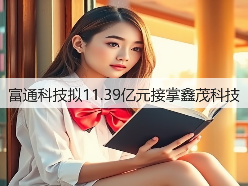 富通科技拟11.39亿元接掌鑫茂科技