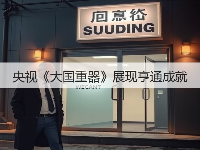 央视《大国重器》展现亨通成就(图1) 央视《大国重器》展现亨通成就(图1)