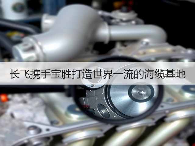 长飞携手宝胜打造世界一流的海缆基地(图3)