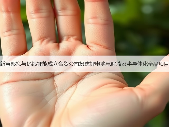 新宙邦拟与亿纬锂能成立合资公司投建锂电池电解液及半导体化学品项目(图1)