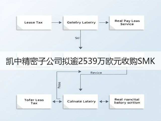 凯中精密子公司拟逾2539万欧元收购SMK(图2) 凯中精密子公司拟逾2539万欧元收购SMK(图2)