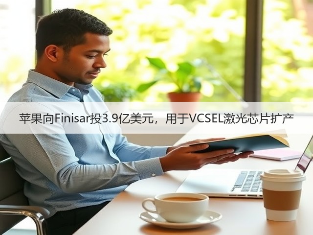 苹果向Finisar投3.9亿美元,用于VCSEL激光芯片扩产(图1) 苹果向Finisar投3.9亿美元,用于VCSEL激光芯片扩产(图1)