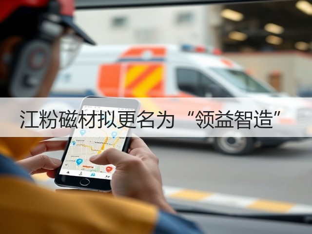 江粉磁材拟更名为“领益智造”(图1) 江粉磁材拟更名为“领益智造”(图1)
