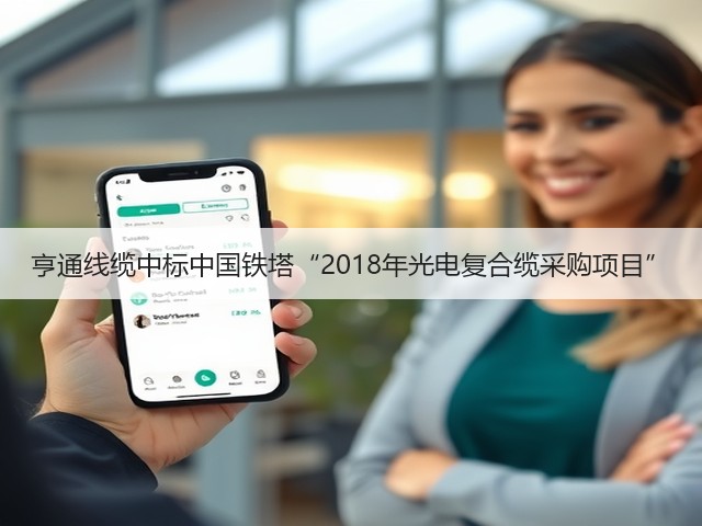 亨通线缆中标中国铁塔“2018年光电复合缆采购项目”(图3)
