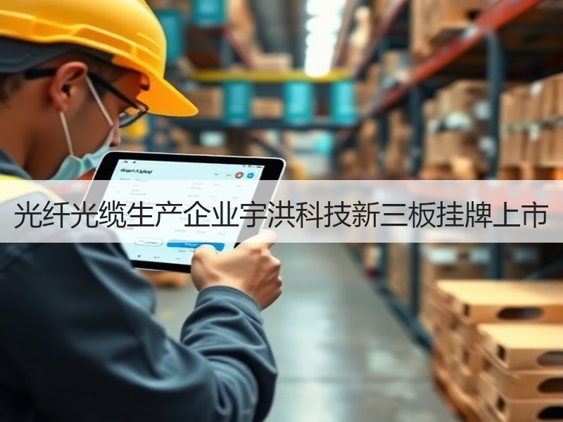 光纤光缆生产企业宇洪科技新三板挂牌上市