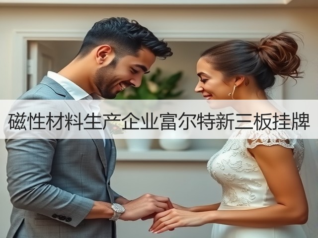 磁性材料生产企业富尔特新三板挂牌(图3)