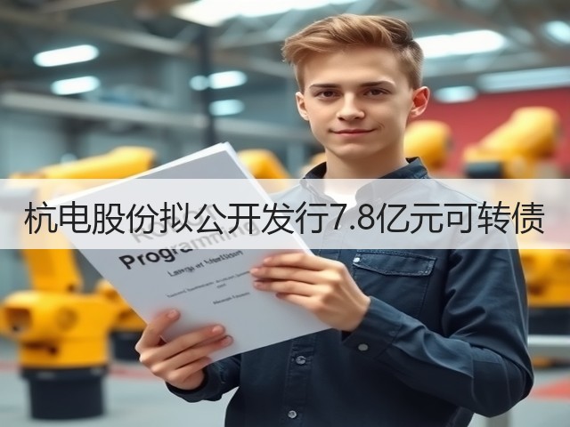 杭电股份拟公开发行7.8亿元可转债(图2)